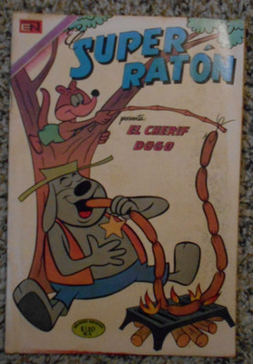 US/ Cómic E. NOVARO :  EL SUPER RATON''  #223      1971    El CHERIF DOGO