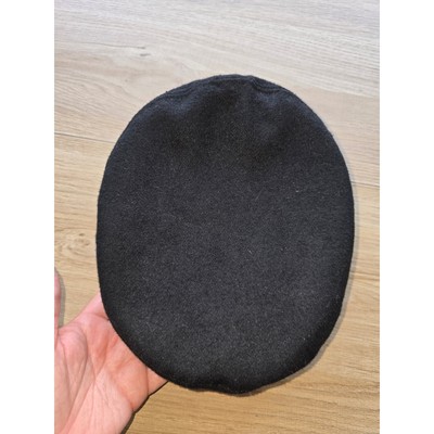 Greek Fisherman\'s Cap Adult Nautical Sailor Hat Black Wool Size 56-7 festival Greek Fisherman main image 3