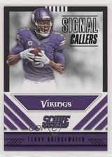 2016 Score Signal Callers Black Teddy Bridgewater #14 0t2