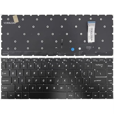 New for MSI Stealth 15M A11UEK A11UEKV A11UE A11SDK MS-1562 US keyboard backlit