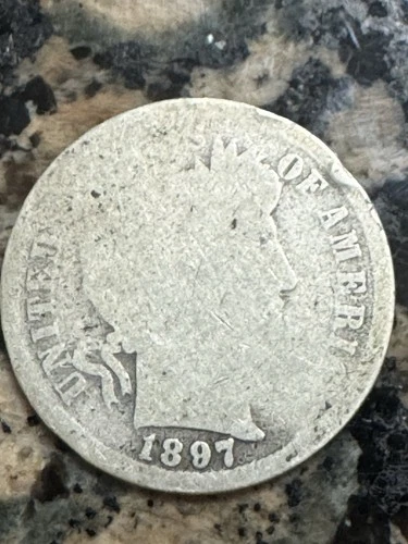 1897-S Barber Dime — photo from another recent sale