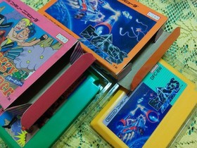 Famicom B-Wing + Buggy Popper Set with box theory