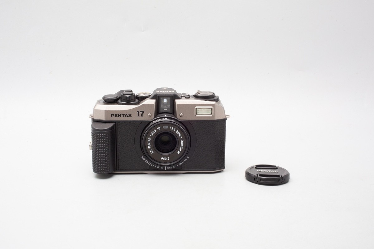MINT* Pentax 17 35mm Half Frame Compact Film Camera, Silver