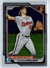 2024 Bowman Chrome Jackson Holliday Base Baltimore Orioles 