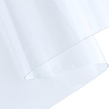 12 Gauge Clear Tinted Plastic Vinyl 16x48 Inch See Through Fabric Transparent