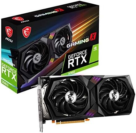 MSI GeForce RTX 3060 GAMING X 12G Computer Graphics Board VD7552 Japan - Afbeelding 1 van 7