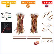 30 Pairs Micro JST 3 Pin Connectors for LED, RC, Electronics, 26AWG