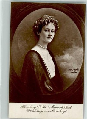 10732791 - King Highness Marie Adelheid V. Luxembourg H.C. Kosel Vienna Nobility