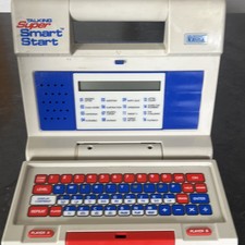 1992 VTech Talking Super Smart Start Learning Computer Laptop Tested Works