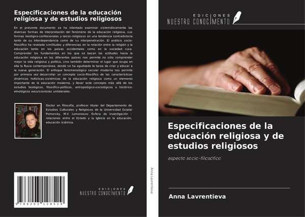 Anna Lavrentieva | Especificaciones De La EducacióN Religiosa Y De Estudios...-image