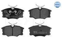 Vorderachse Meyle 025 235 4616 Bremsbelagsatz, Scheibenbremse FüR Opel,Vauxhall,