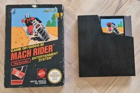 Mach Rider Nintendo NES Black Box Game Boxed PAL UK Mattel Version 