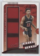 2021 Chronicles Draft Picks Absolute Tools of the Trade Red David Johnson 3wu