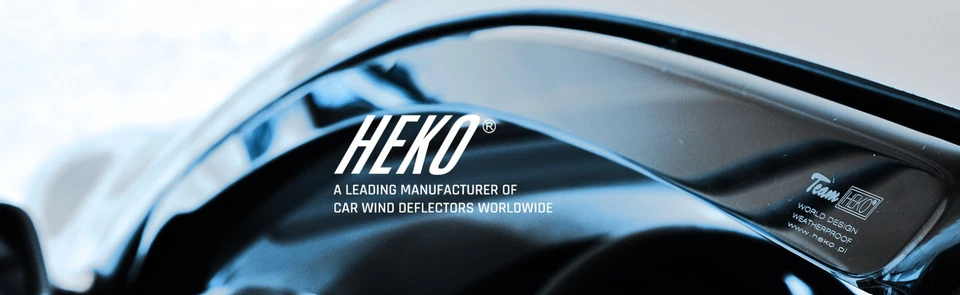 HEKO Déflecteurs de vent d'air pour MERCEDES W 201 4pcs - Photo 3/3