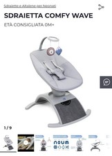 Chicco - Sdraietta Comfy Wave Automatica Sonora Elettronica Dondolo Seggiolino