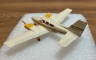 DINKY No715 Beechcraft  C55 Baron White / Yellow Vintage 1970s VGC Original Box