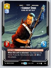 Chirrut Imwe Blind but not Deaf Prestige 1046 carta