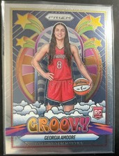 2025 Panini Prizm Groovy #3 Georgia Amoore - Washington Mystics