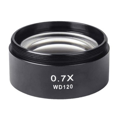 0.7X Trinocular Stereo Microscope Auxiliary Objective Lens Microscope Part