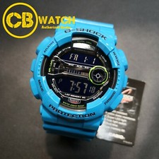 Casio G-Shock Wide Face Design Men's Digital Watch C Watch GD-110-2 Blue GD110 2