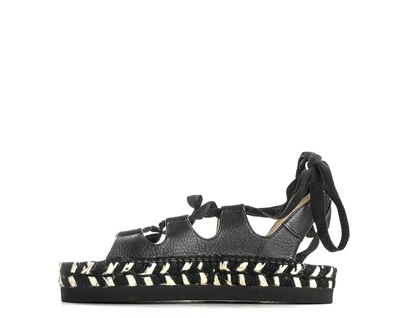 Scarpe PALOMITAS BY PALOMA BARCELO Donna Sandali Bassi NERO Pelle