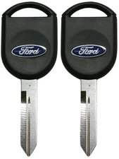 2 Transponder Chip Keys for Ford F150 F250 F350 Explorer & more