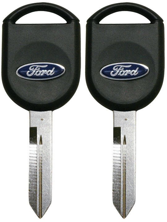 2 Transponder Chip Keys for Ford F150 F250 F350 Explorer & more