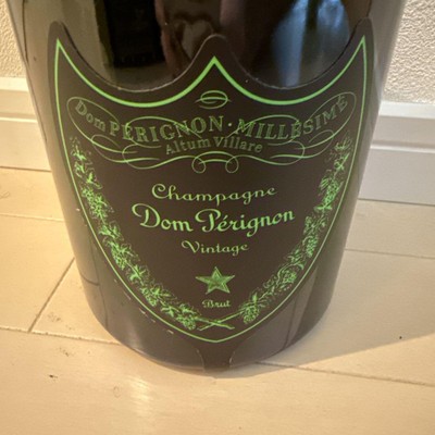 Empty Dom Perignon Vintage 空ボトル ルミナス ロゴ
