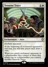 Tenuous Truce #159 MTG Bloomburrow NM X1
