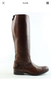 Frye Melissa Button Back Zip Boots Wide Calf Size 9.5 | eBay