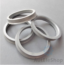 4 x Zentrierringe Set 66,6 mm - 57,1 mm für Alufelgen Mercedes Audi VW Seat  