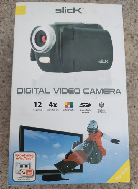 REDUCED!! Slick Digital Video Camera Black