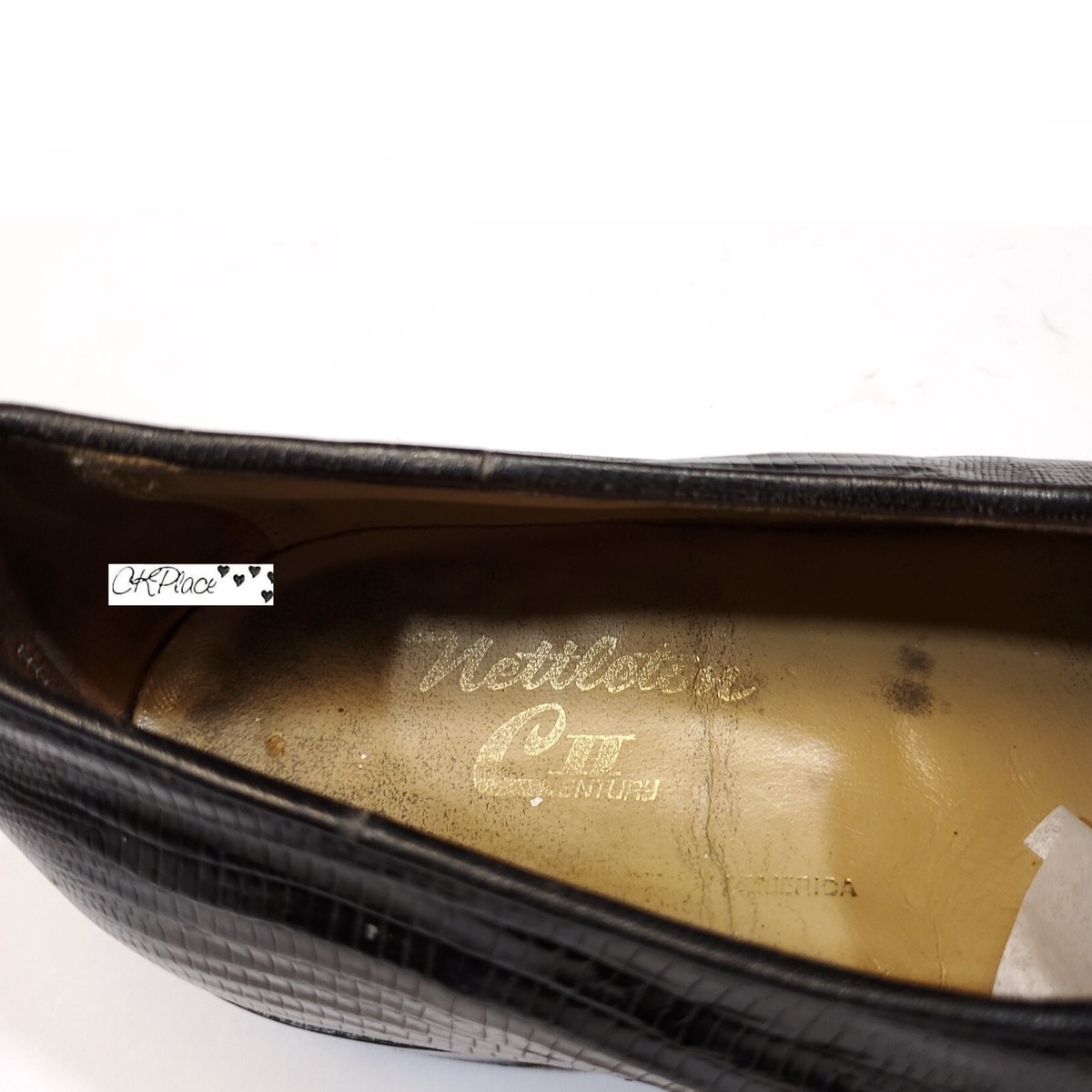 Men\'s Nettleton Century II Black Leather Shoes HOUSTON | Slip Ons | Nettleton Collection main image 3