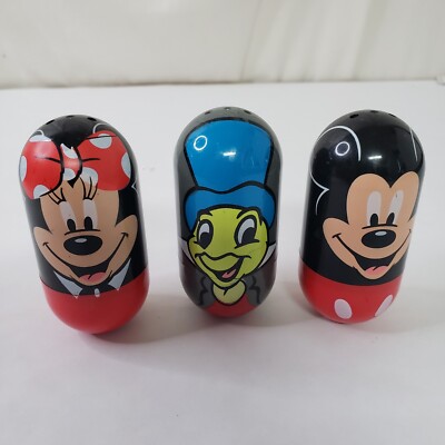 Disney Happiest Celebration On Earth Weeble Wobbles Mickey Minnie Jiminy Cricket