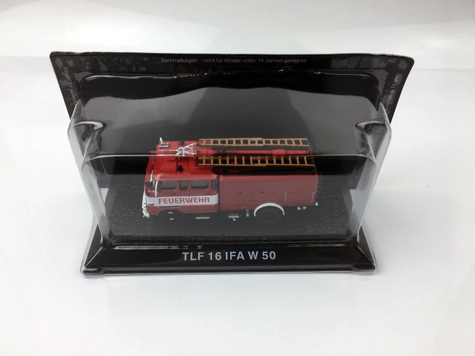 Atlas 1:72 TLF 16 IFA W 50 Fire Engine Diecast Metal Model - Image 2 of 4