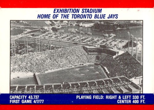 Toronto Blue Jays 1988 Fleer - Team Stickers - Toronto Blue Jays - Picture 2 of 2