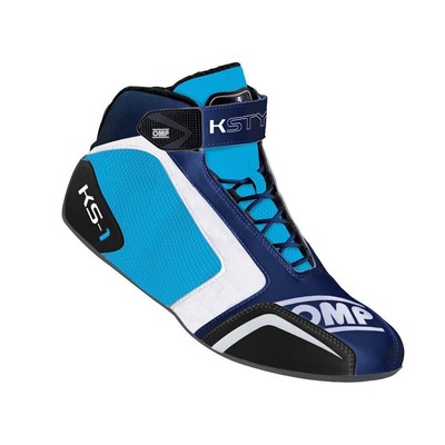 Chaussures de course de rallye OMP TECNICA SHOES (approuvées FIA) bleu