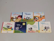 Lot of 7 KiwiCo Board Books - Kellan Koala - Poppy Panda - Preschool Daycare
