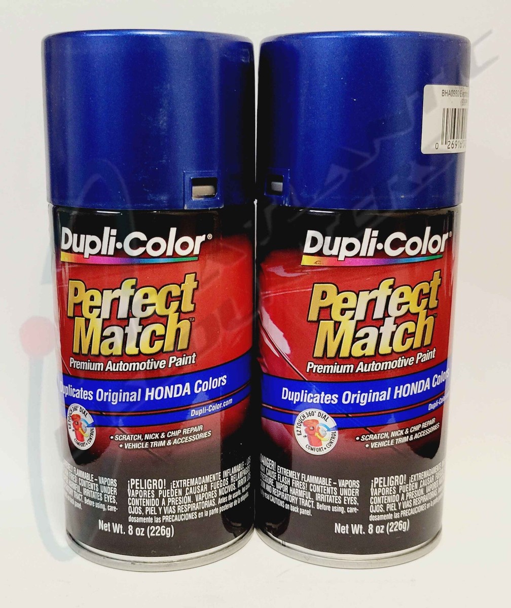 2 Dupli-Color BHA0980 Aerosol Paint Honda B95P Electron Blue