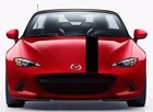 Fits Mazda MX-5 MIATA 6" Single Offset Rally RACING STRIPES Vinyl Decal Graphic