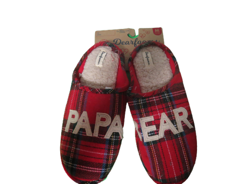 Dearfoams Mens Slippers Memory Foam 