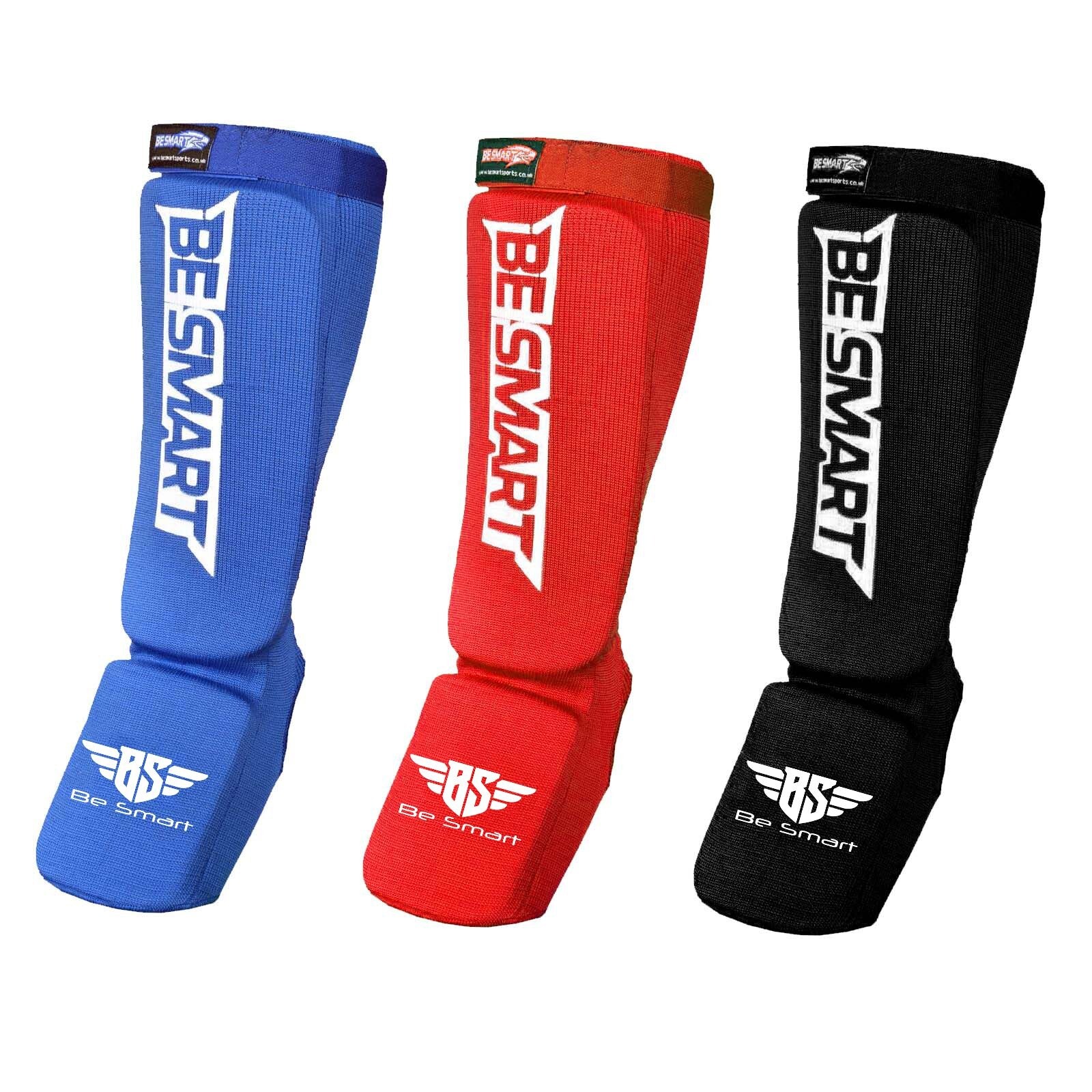 MRX Shin & Instep Guards For MMA, Muay Thai, Kickboxing - Adult Unisex PU Leather 7 thumbnail image