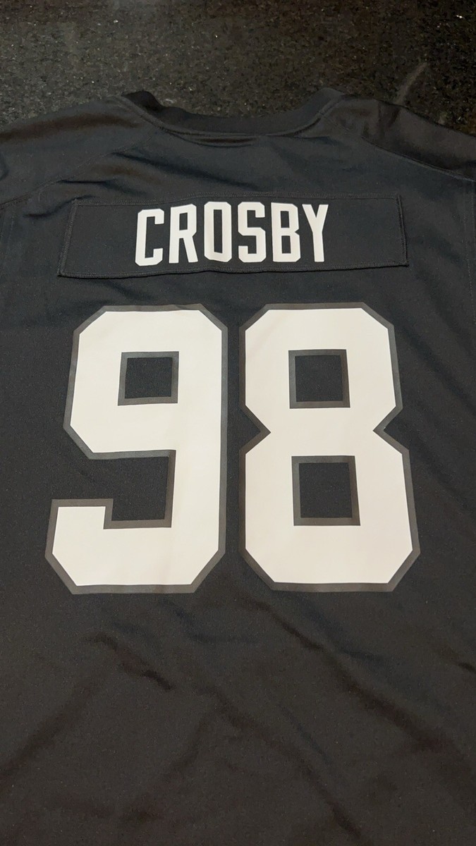 ラスベガス・レイダース CROSBY 98 ユニフォーム 2XL RAIDERS CROSBY 98 ユニフォーム 2XL Maxx Crosby #98 Las Vegas