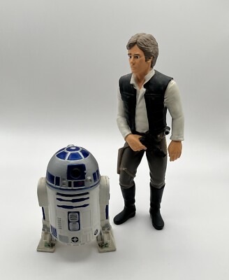 R2-D2 Han Solo Figure Star Wars Lucasfilm Ltd 1993 Vintage MFG Out