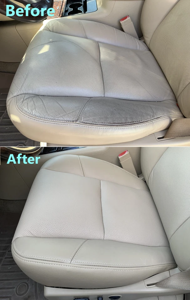 Fundas de asiento de cuero 2007 2008 parte inferior y superior para Cadillac Escalade EXT ESV Foto 4 de 4