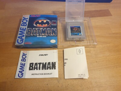 Batman The Video Game Nintendo Gameboy OVP CIB Boxed