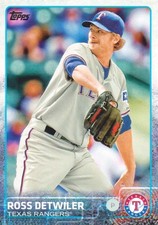 2015 Topps #405 Ross Detwiler Texas Rangers