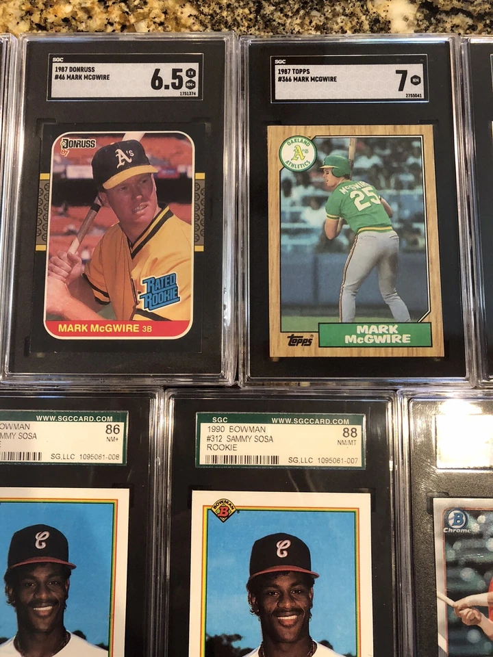 MLB-SGC-lote de 30--BRETT- RYAN-MOLITOR-GRIFFY- BONDS-SOSA-BO--McGWIRE...ver FOTOS Foto 4 de 4