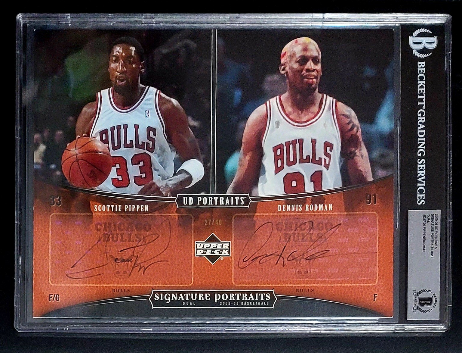 Dennis Rodman ロッドマン サイン カード 星条旗 新品2025年最新