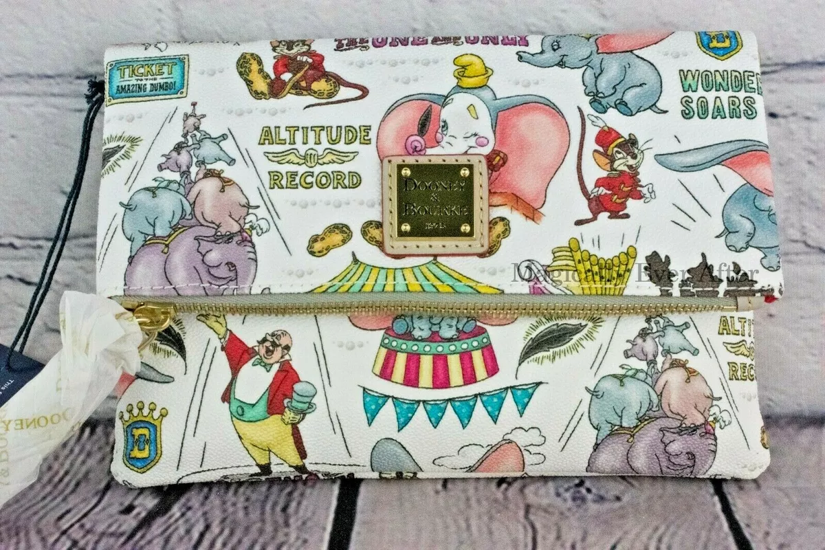 NWT Dooney Bourke Disney Dumbo Foldover Crossbody RETIRED LAST ONE Actual Bag